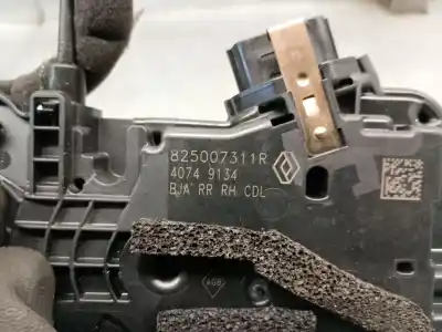 Автозапчастина б/у замок заднього правого дверя для renault clio v (b7_) 1.6 e-tech 140 (b7mu) посилання на oem iam 825007311r  825007311r