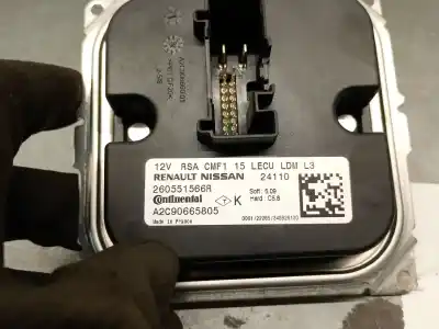 Автозапчасти б/у блок управления ксеноновыми фарами за renault clio v (b7_) 1.6 e-tech 140 (b7mu) ссылки oem iam 260551566r  260551566r