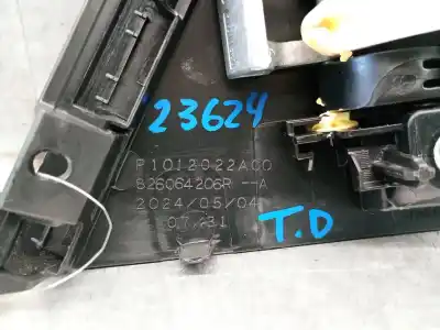 Автозапчастина б/у завнішня ручка задня права для renault clio v (b7_) 1.6 e-tech 140 (b7mu) посилання на oem iam 826064206r  826064206r