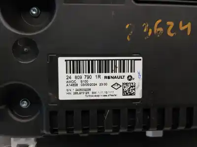 Second-hand car spare part dashboard for renault clio v (b7_) 1.6 e-tech 140 (b7mu) oem iam references 248097901r  248097901r