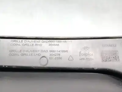 Second-hand car spare part torpedo for renault clio v (b7_) 1.6 e-tech 140 (b7mu) oem iam references 668114189r  668114189r