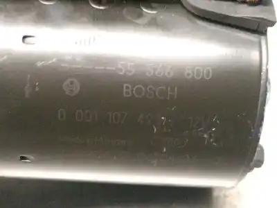 Peça sobressalente para automóvel em segunda mão motor de arranque por opel corsa d (s07) 1.2 (l08 l68) referências oem iam 55566800 0001107493 bosch 6202094