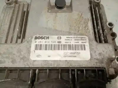 Second-hand car spare part ecu engine control for renault grand scénic iii (jz0/1_) 1.9 dci oem iam references 237100055r 0281014546 bosch 