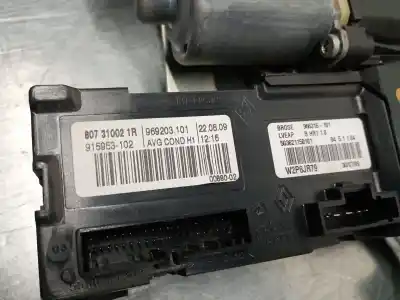 Автозапчастина б/у регулятор вікна передній лівий для renault grand scénic iii (jz0/1_) 1.9 dci посилання на oem iam 807212569r  807212569r