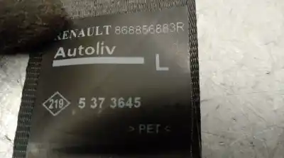 Pezzo di ricambio per auto di seconda mano cintura di sicurezza anteriore sinistra per renault clio iv 0.9 riferimenti oem iam 868856883r 5373645 autoliv 868856883r
