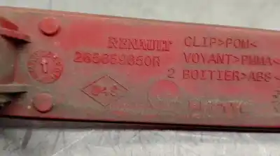 Second-hand car spare part left tailgate light for renault clio iv 0.9 oem iam references 265659650r  265659650r