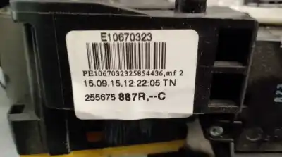 Автозапчастина б/у управління світлом для renault clio iv 0.9 посилання на oem iam 255675887r  8201168027