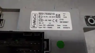 Peça sobressalente para automóvel em segunda mão caixa de fusíveis e relés por ford ka (ru8) 1.3 tdci referências oem iam 00517935210 28130907 fomoco 