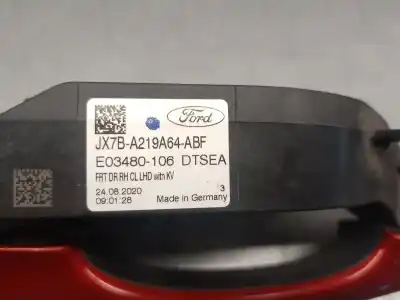 Автозапчасти б/у наружная рукоятка передняя справа за ford focus iv (hn) 1.0 ecoboost mhev ссылки oem iam jx7ba219a64ab  2342645