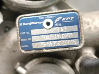 Second-hand car spare part turbocharger for ford ka (ru8) 1.3 tdci oem iam references 9s516k682ba 73501343 borgwarner 1539469