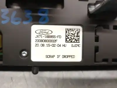 Автозапчастина б/у багатофункційний дисплей для ford focus iv (hn) 1.0 ecoboost mhev посилання на oem iam jx118b955fd  2465278