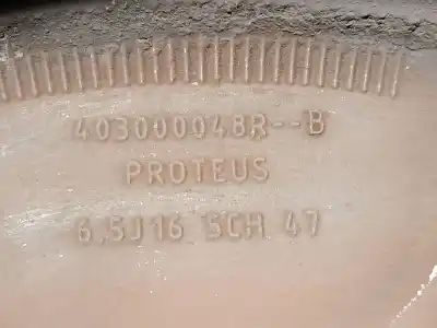 Автозапчастина б/у шина для renault grand scénic iii (jz0/1_) 1.9 dci посилання на oem iam 403000048r  r166.5j165ch47