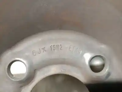 Peça sobressalente para automóvel em segunda mão jante por ford ka (ru8) 1.3 tdci referências oem iam ds511007aa 1824229 r156jx15h2et40