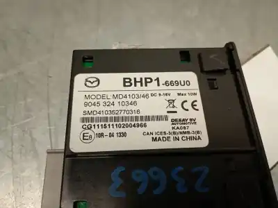 Second-hand car spare part electronic module for mazda 3 lim. (bl) 2.2 turbodiesel cat oem iam references bhp1669u0  