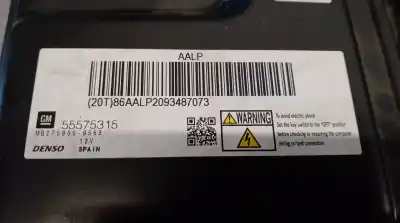 Second-hand car spare part ecu engine control for opel astra j (p10) 1.7 cdti (68) oem iam references 55575315 mb2758009553 denso 