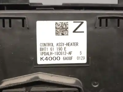 Pièce détachée automobile d'occasion commande de climatisation / chauffage pour mazda 3 lim. (bl) 2.2 turbodiesel cat références oem iam bht161190e  bht161190e