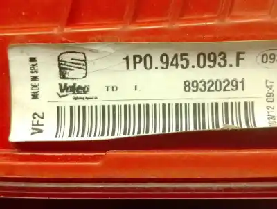 Автозапчасти б/у левый задний фонарь в двери за seat leon (1p1) 1.6 tdi ссылки oem iam 1p0945093f 89320291 valeo 1p0945111d