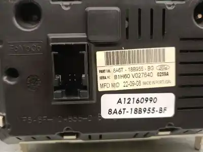 Автозапчасти б/у многофункциональный дисплей за ford fiesta (cb1) 1.6 tdci cat ссылки oem iam 8a6t18b955bg  1940788