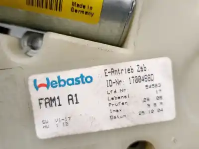 Pezzo di ricambio per auto di seconda mano motore elettrico da tetto per peugeot 307 break / sw (s1) 2.0 hdi cat riferimenti oem iam 1700469j 404424 valeo 8401t2