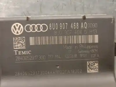Peça sobressalente para automóvel em segunda mão módulo eletrônico por audi q3 (8ub, 8ug) 2.0 tdi referências oem iam 8u0907468aq 2840652917300 temic 