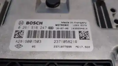 Автозапчасти б/у блок управления двигателем за renault twingo iii (bcm_, bca_) 0.9 tce 90 ссылки oem iam 237105821r  