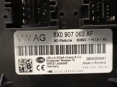 Gebrauchtes Autoersatzteil elektronisches modul zum audi q3 (8ub, 8ug) 2.0 tdi oem-iam-referenzen 8x0907063af 5dk00965884 hella 8x0907063af