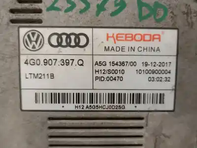 Piesă de schimb auto la mâna a doua unitate de control faruri xenon pentru audi q3 (8ub, 8ug) 2.0 tdi referințe oem iam 4g0907397q ltm211b keboda 