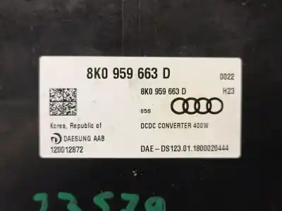 Pezzo di ricambio per auto di seconda mano controllare unità di controllo per audi q3 (8ub, 8ug) 2.0 tdi riferimenti oem iam 8k0959663d 120012872 daesung aab 