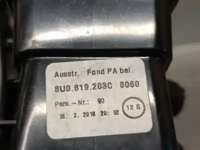 Автозапчасти б/у аэратор за audi q3 (8ub, 8ug) 2.0 tdi ссылки oem iam 8u0819203c  8u0819203c