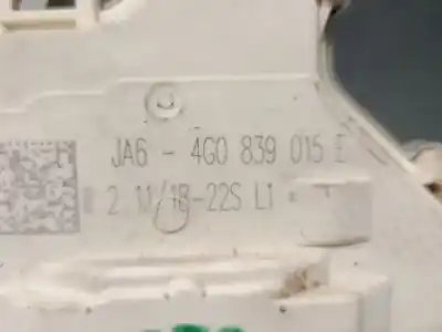 Автозапчастина б/у замок дверей заднього лівого для audi q3 (8ub, 8ug) 2.0 tdi посилання на oem iam 4g0839015e  4g0839015e