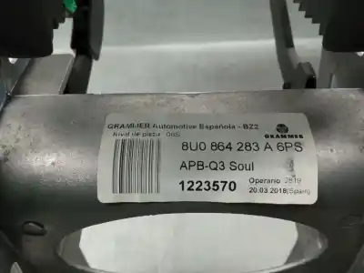 Автозапчастина б/у центральний подлокник для audi q3 (8ub, 8ug) 2.0 tdi посилання на oem iam 8u0864283a  8u0864283a