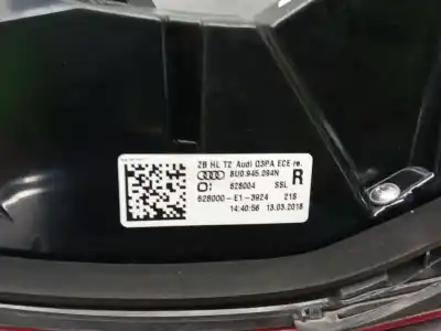 Автозапчасти б/у правый задний фонарь за audi q3 (8ub, 8ug) 2.0 tdi ссылки oem iam 8u0945094n  8u0945094n
