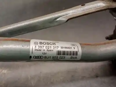 Second-hand car spare part front windshield wiper motor for audi q3 (8ub, 8ug) 2.0 tdi oem iam references 8u1955023 3397021317 bosch 8u1955023