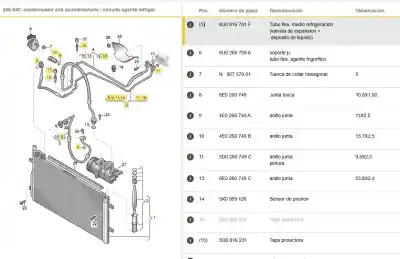 Автозапчасти б/у трубы кондиционирования воздуха за audi q3 (8ub, 8ug) 2.0 tdi ссылки oem iam 8u0816741f  8u0816741f