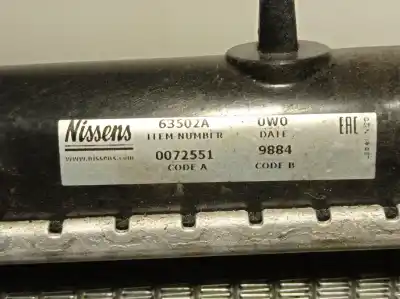 Автозапчастина б/у водяний радіатор для peugeot 307 break / sw (s1) 2.0 hdi cat посилання на oem iam 63502a 0072551 133099