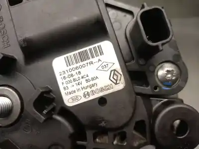 Автозапчасти б/у генератор за renault twingo iii (bcm_, bca_) 0.9 tce 90 ссылки oem iam 231006007r f000bl04c4 bosch 231006007r