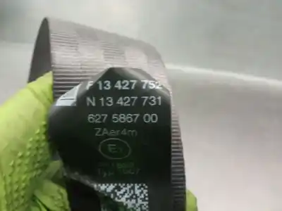 Автозапчастина б/у задній лівий ремін безпеки для opel corsa e (x15) 1.4 lpg (08, 68) посилання на oem iam 13427731  13427752