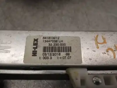 Автозапчастина б/у регулятор вікна передній лівий для opel corsa e (x15) 1.4 lpg (08, 68) посилання на oem iam 13447038  39161986