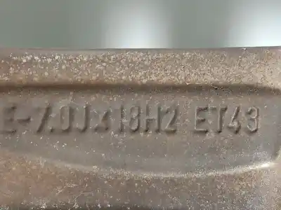 Автозапчастина б/у шина для audi q3 (8ub, 8ug) 2.0 tdi посилання на oem iam 8u0601025aa  r187.0jx18h2et43