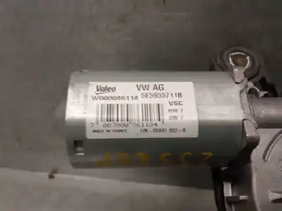 Автозапчастина б/у двигатель заднього склоочисника для audi q3 (f3b) 35 tdi посилання на oem iam 5e5955711b w000086118 valeo 5e5955711b