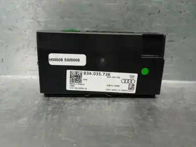 Peça sobressalente para automóvel em segunda mão módulo eletrônico por audi q3 (f3b) 35 tdi referências oem iam 83a035736