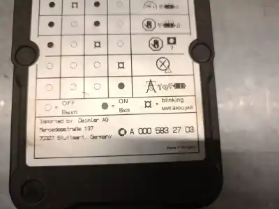 Peça sobressalente para automóvel em segunda mão fio por smart forfour fastback (453) electric drive (453.091) referências oem iam a0005832703  a0005832703