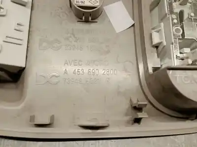 Pezzo di ricambio per auto di seconda mano luce interna per smart forfour fastback (453) electric drive (453.091) riferimenti oem iam a4536902900  a4536902800