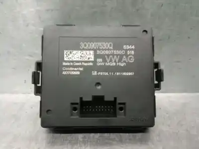 Peça sobressalente para automóvel em segunda mão módulo eletrônico por audi q3 (f3b) 35 tdi referências oem iam 3q0907530q