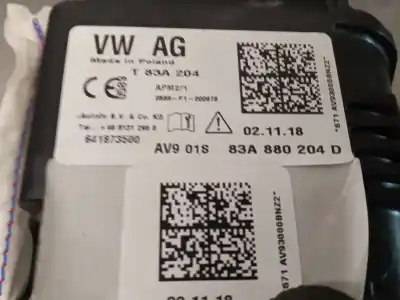 Автозапчастина б/у передня права подушка безопасности для audi q3 (f3b) 35 tdi посилання на oem iam 83a880204d 641873500 0589p1000678