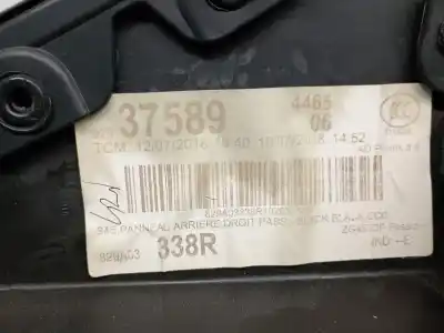 Автозапчасти б/у обивка задней правой двери за smart forfour fastback (453) electric drive (453.091) ссылки oem iam a4537307400  a4537307400