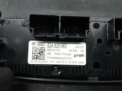 Автозапчастина б/у клімат-контроль для audi q3 (f3b) 35 tdi посилання на oem iam 83a820043  90156503