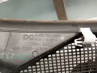 Peça sobressalente para automóvel em segunda mão grelha torpedo curcuvan por smart forfour fastback (453) electric drive (453.091) referências oem iam a4538800683  a4538800683