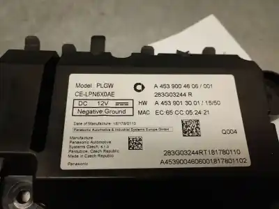 Автозапчасти б/у электронный модуль за smart forfour fastback (453) electric drive (453.091) ссылки oem iam a4539004606  