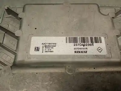 Second-hand car spare part ecu engine control for smart forfour fastback (453) electric drive (453.091) oem iam references 237d40236r  